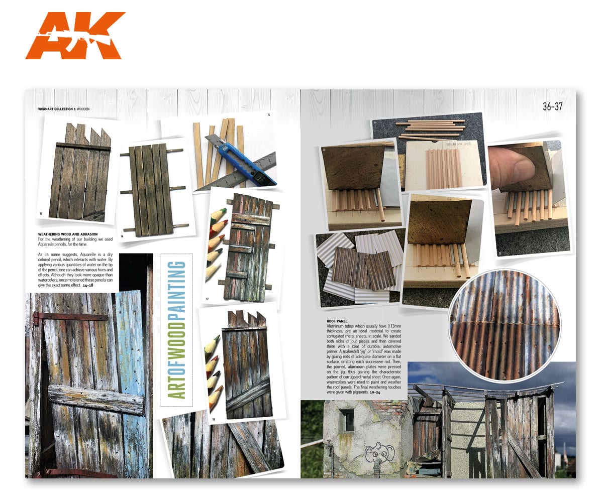 AK interactive Worn Art Collection - Wooden