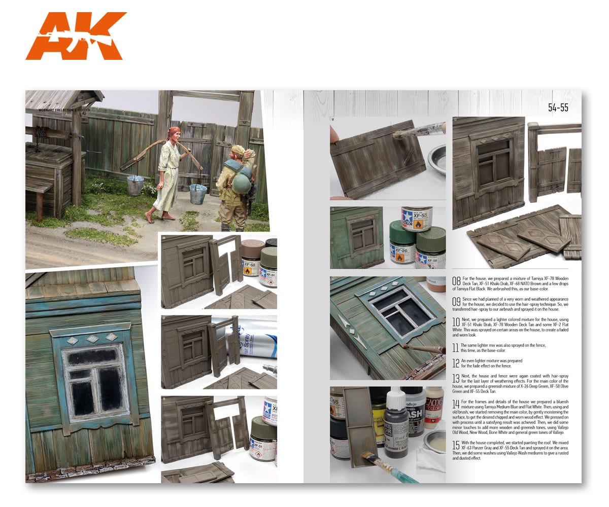AK interactive Worn Art Collection - Wooden