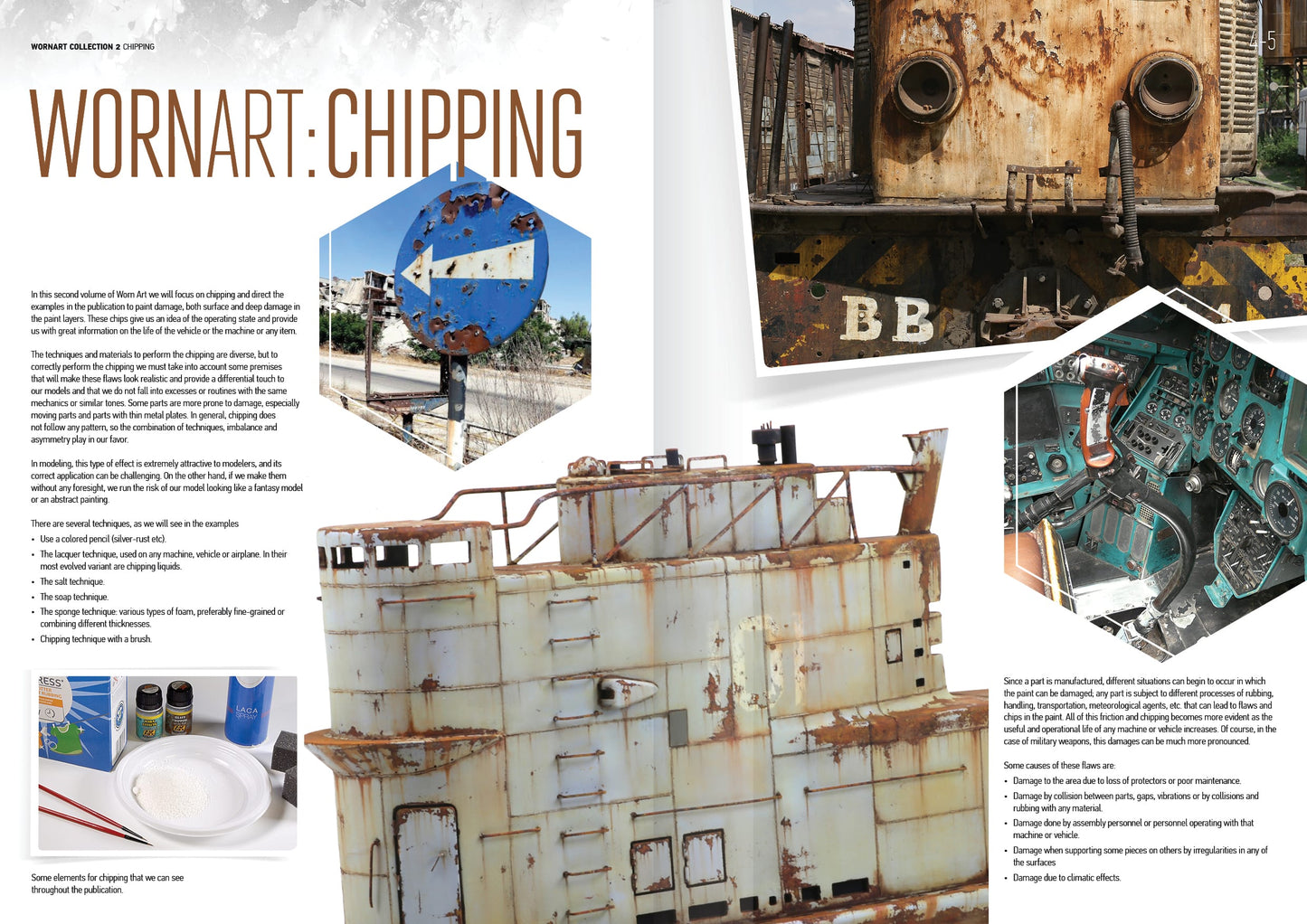 AK interactive Worn Art Collection #02 Chipping