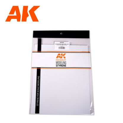 AK Interactive - Square Pavement Brick Small 4mm/156 Sheet 245x195