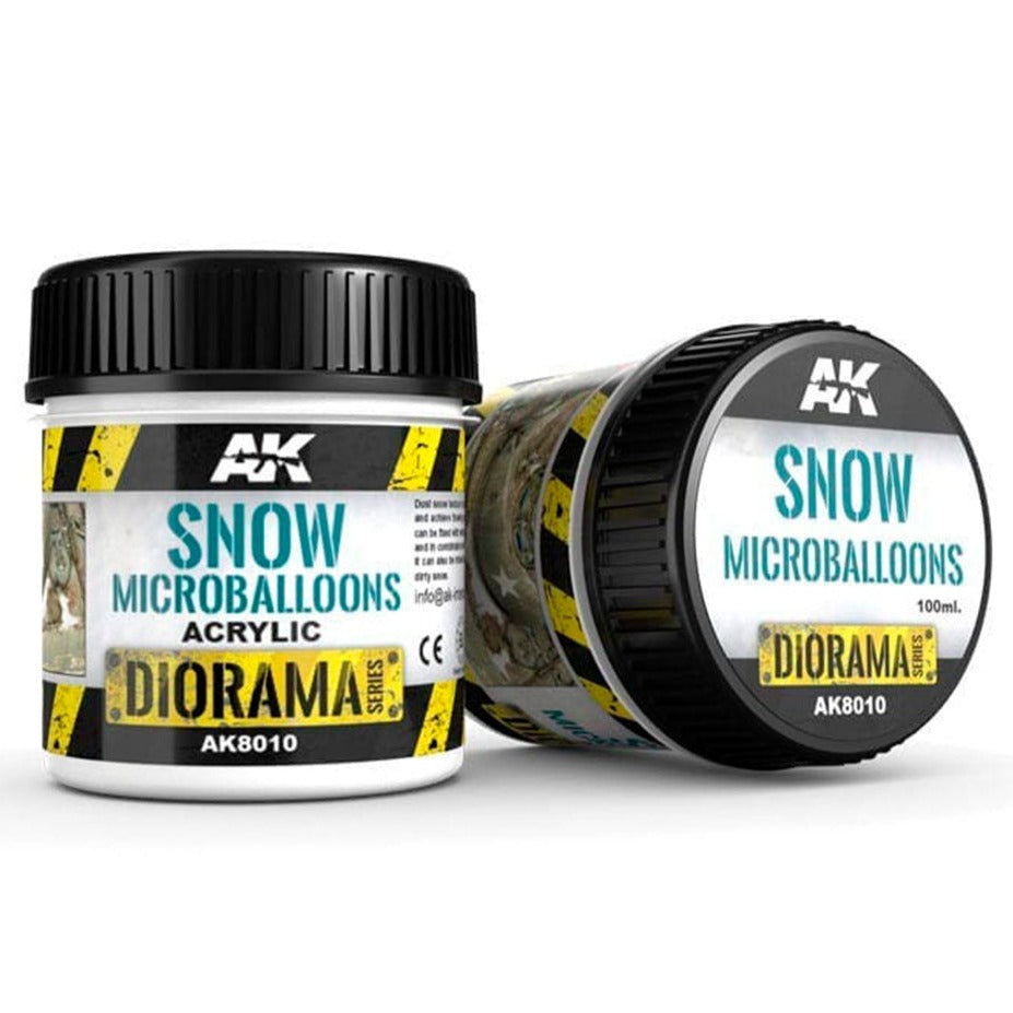 AK Interactive Snow Microballoons 100ml AK8010