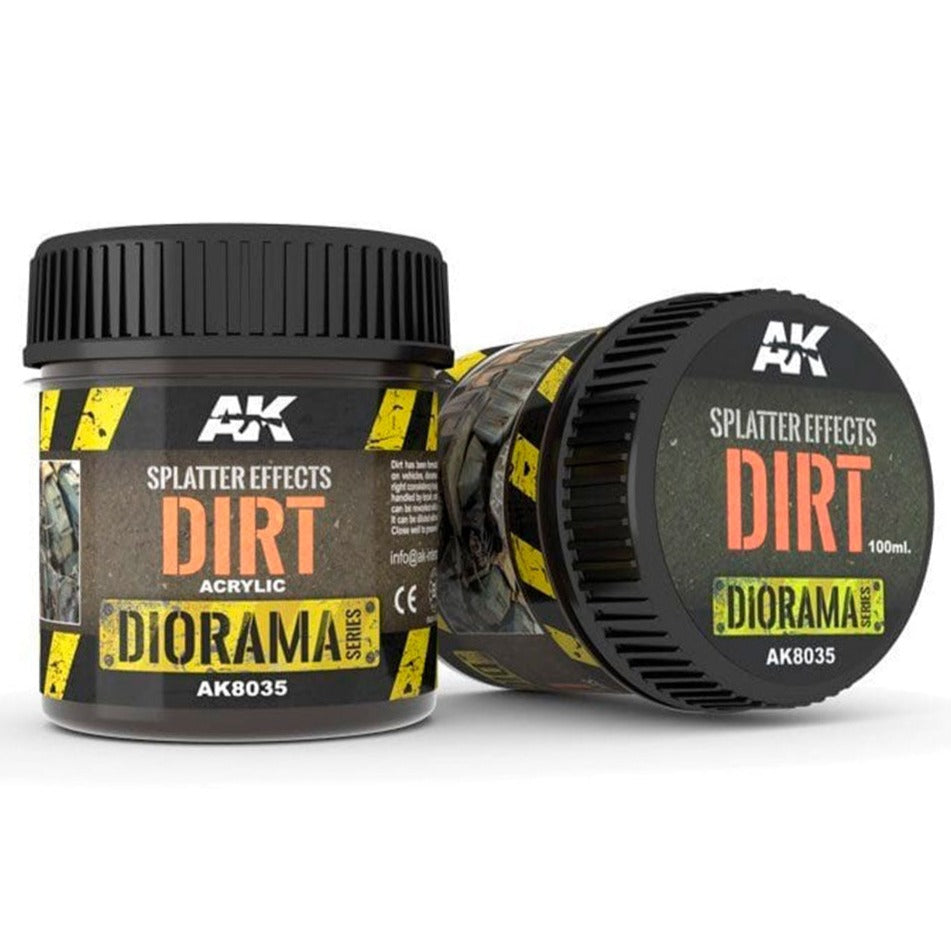 AK Interactive Splatter Effects Dirt 100ml AK8035