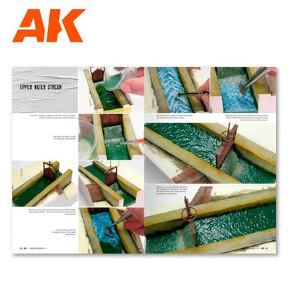 AK Interactive - F.A.Q Dioramas 1.2 extension – Water, Ice & Snow AK8050