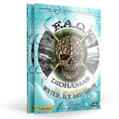 AK Interactive - F.A.Q Dioramas 1.2 extension – Water, Ice & Snow AK8050