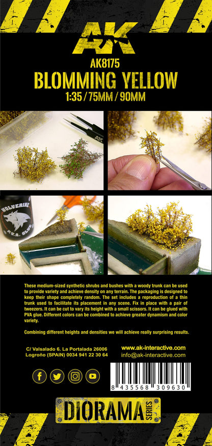 AK Interactive - Blomming Yellow Shrubberies AK8175