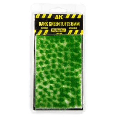 AK Interactive Dark Green Tufts 6mm AK8246