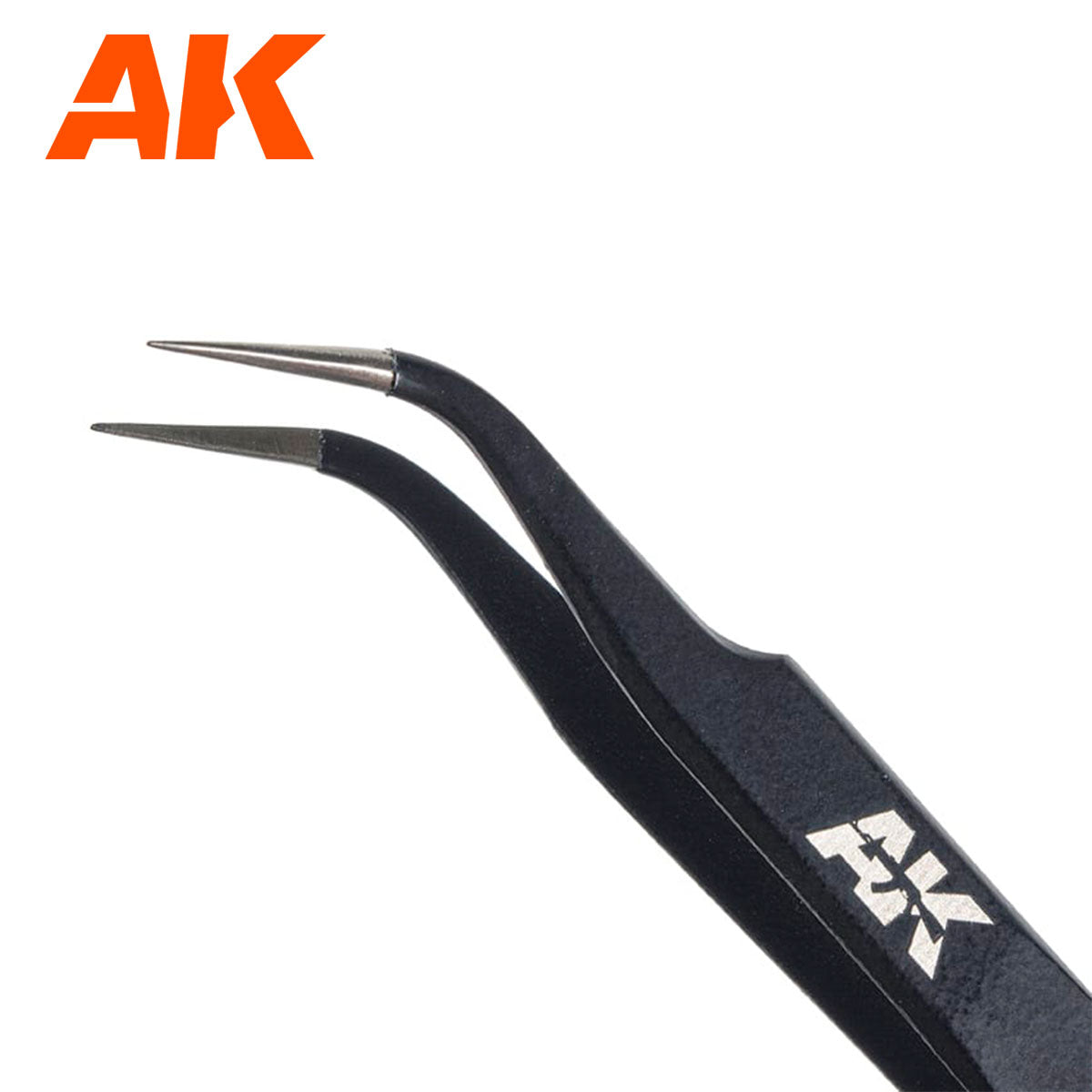 AK Interactive Precise Curved Tweezers AK9007