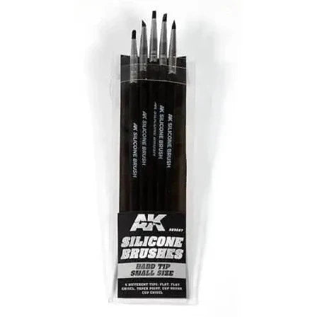 AK Interactive Silicone Brushes Hard Tip Small AK9087