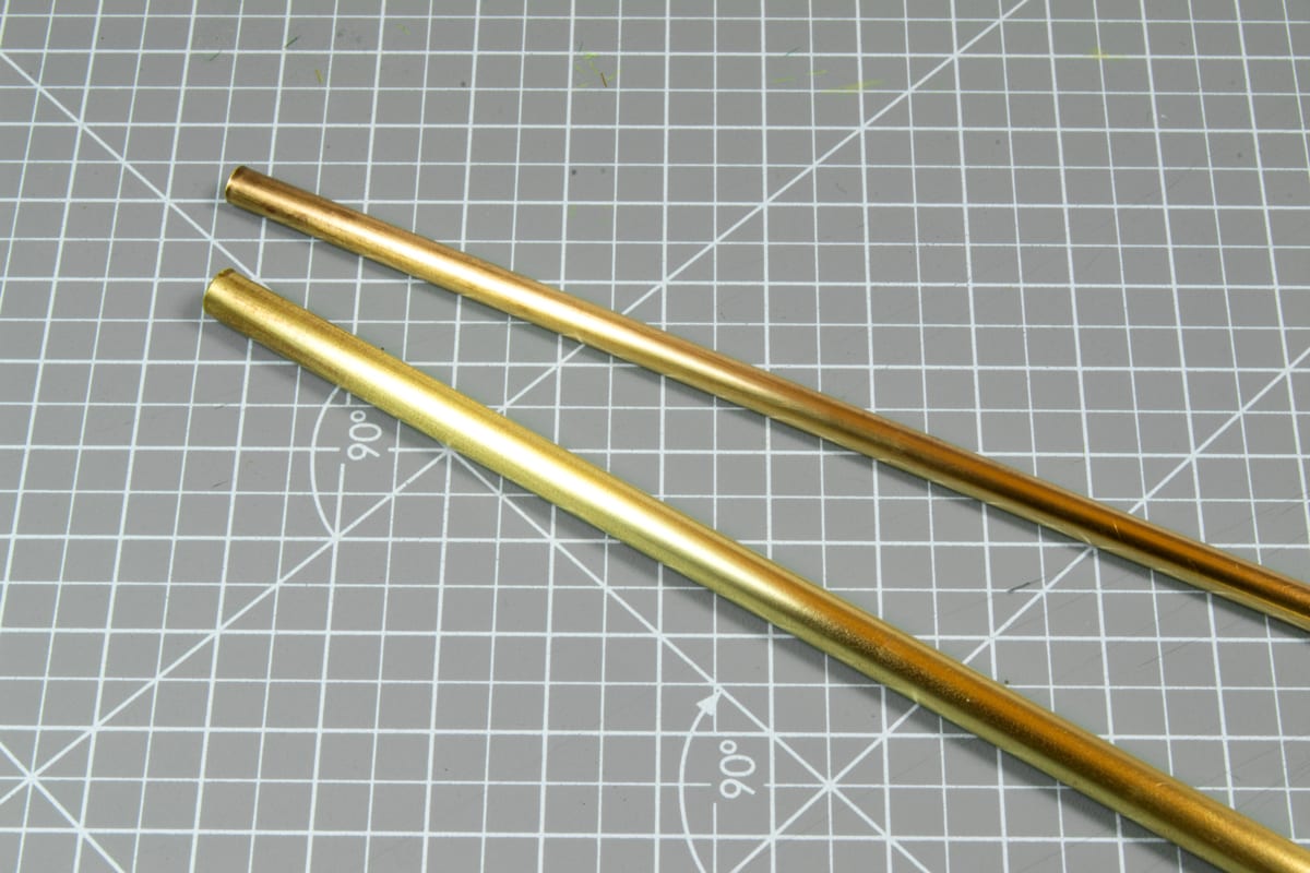 AK Interactive - Brass Pipes 2.0mm, 2 Units AK9118