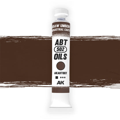 Abteilung 502 Oil Paint - Raw Umber / Industrial earth