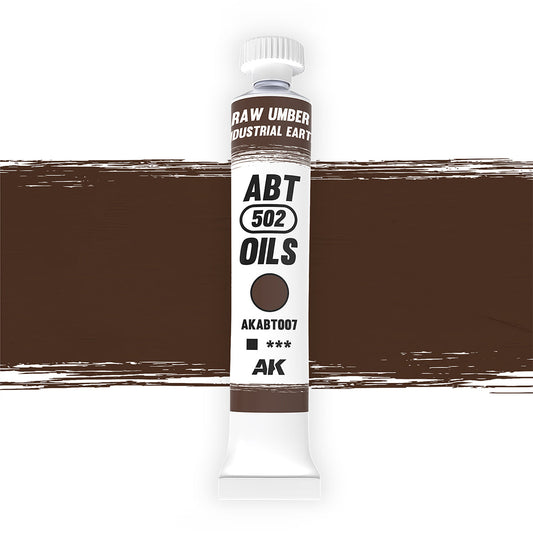 Abteilung 502 Oil Paint - Raw Umber / Industrial earth