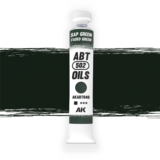 Abteilung 502 Oil Paint - Sap Green / Faded Green