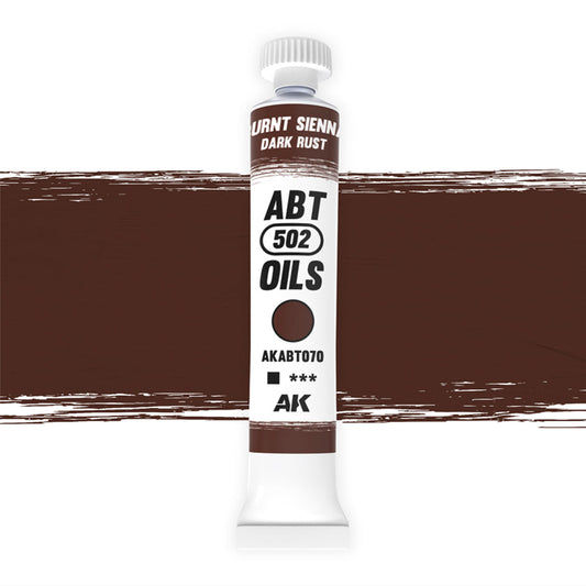 Abteilung 502 Oil Paint - Burnt Sienna / Dark Rust