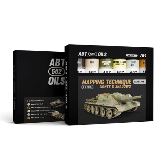 Abteilung 502 Oil Paints - Vehicle Mapping Technique Lights & Shadows