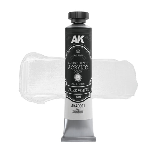 AK Interactive Dense Acrylic Pure White