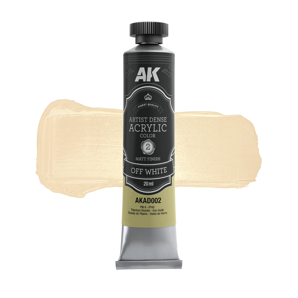 AK Interactive Dense Acrylic Off White