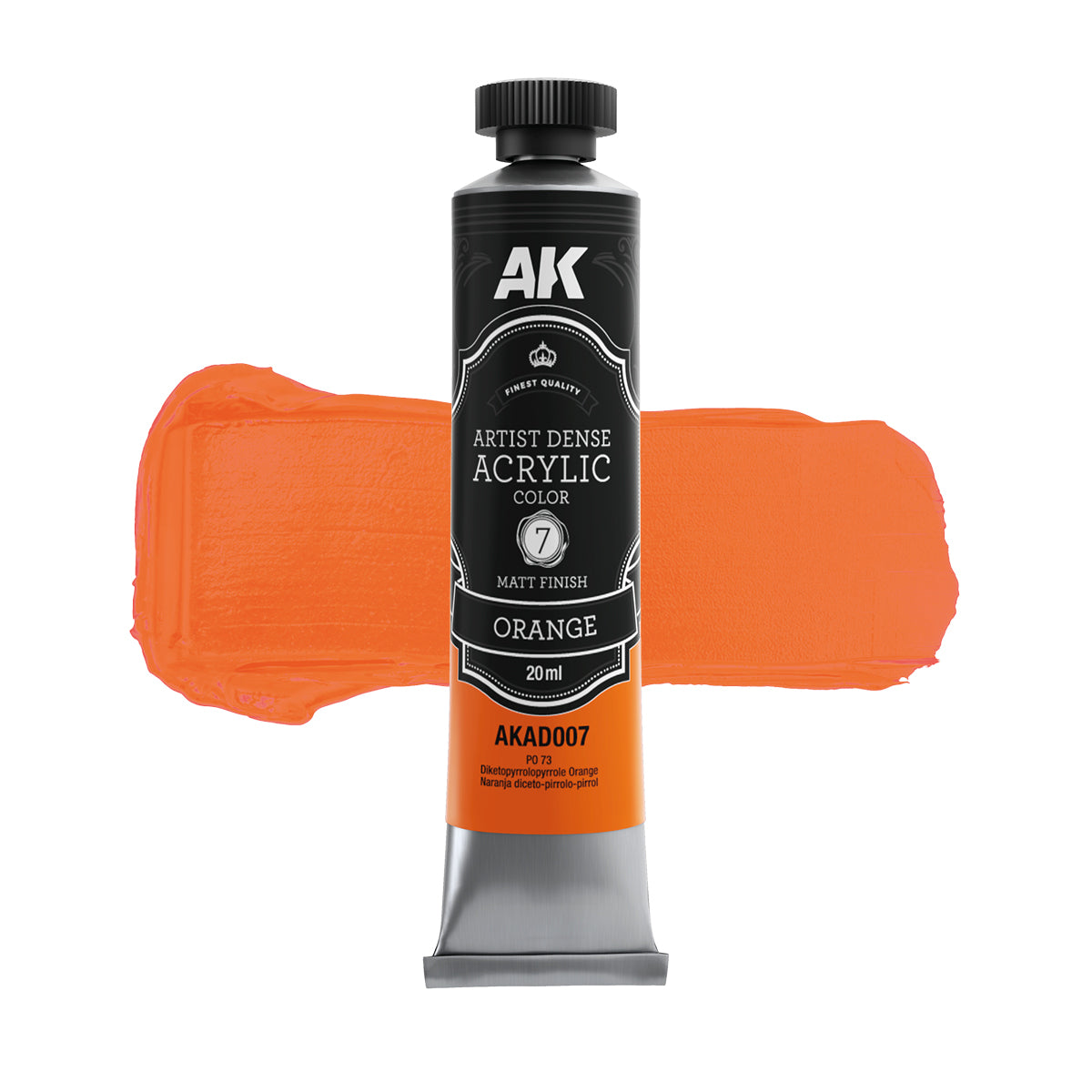 AK Interactive Dense Acrylic Orange