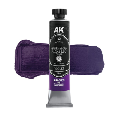 AK Interactive Dense Acrylic Primary & Secondary Set (6 tubes 20ml)