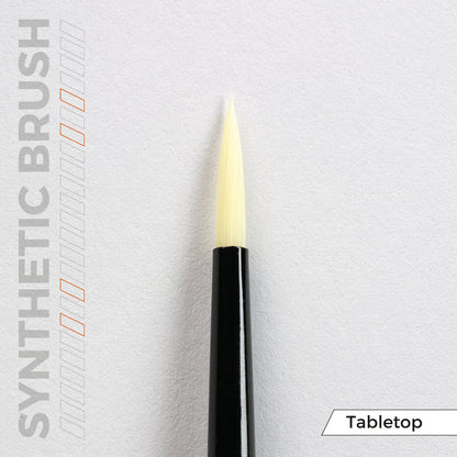 AK Interactive Tabletop Synthetic Brushes Set (3 brushes)