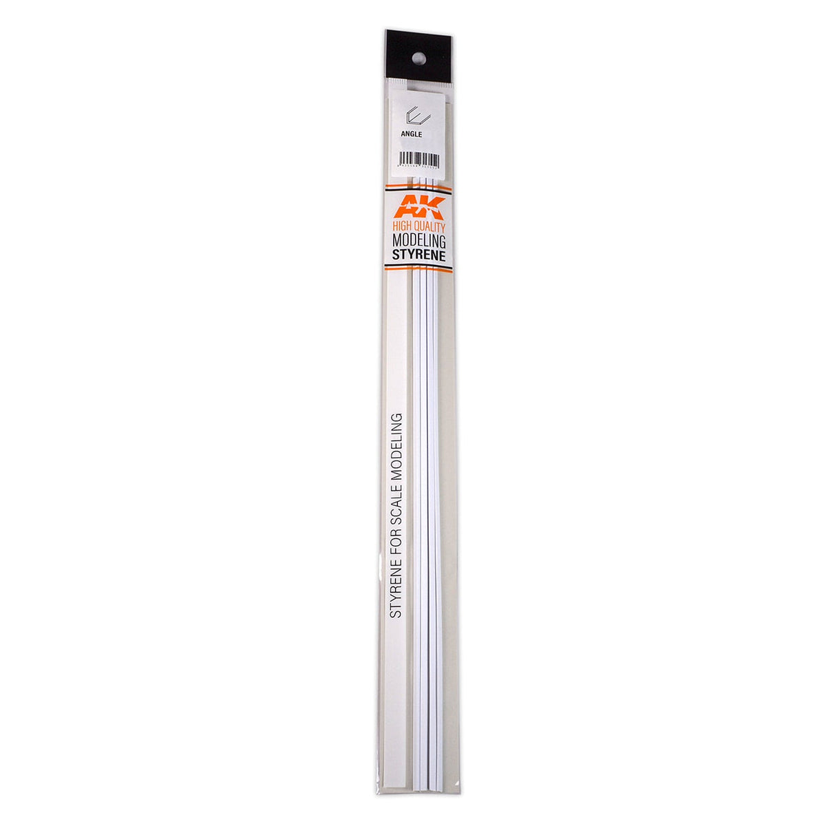 AK Interactive - Angle 1.5mm x 1.5mm x 350mm - Styrene Strip