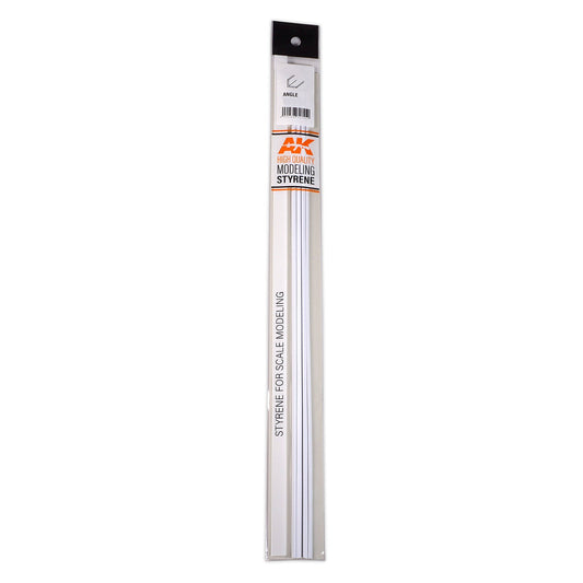 AK Interactive - Angle 1.5mm x 1.5mm x 350mm - Styrene Strip