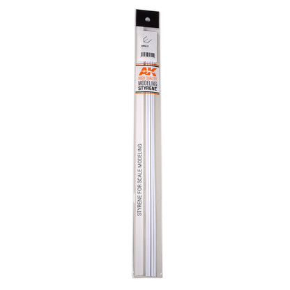 AK Interactive - Angle 2.5mm x 2.5mm x 350mm - Styrene Strip