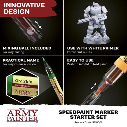 Army Painter Speedpaint Marker: Starter Set