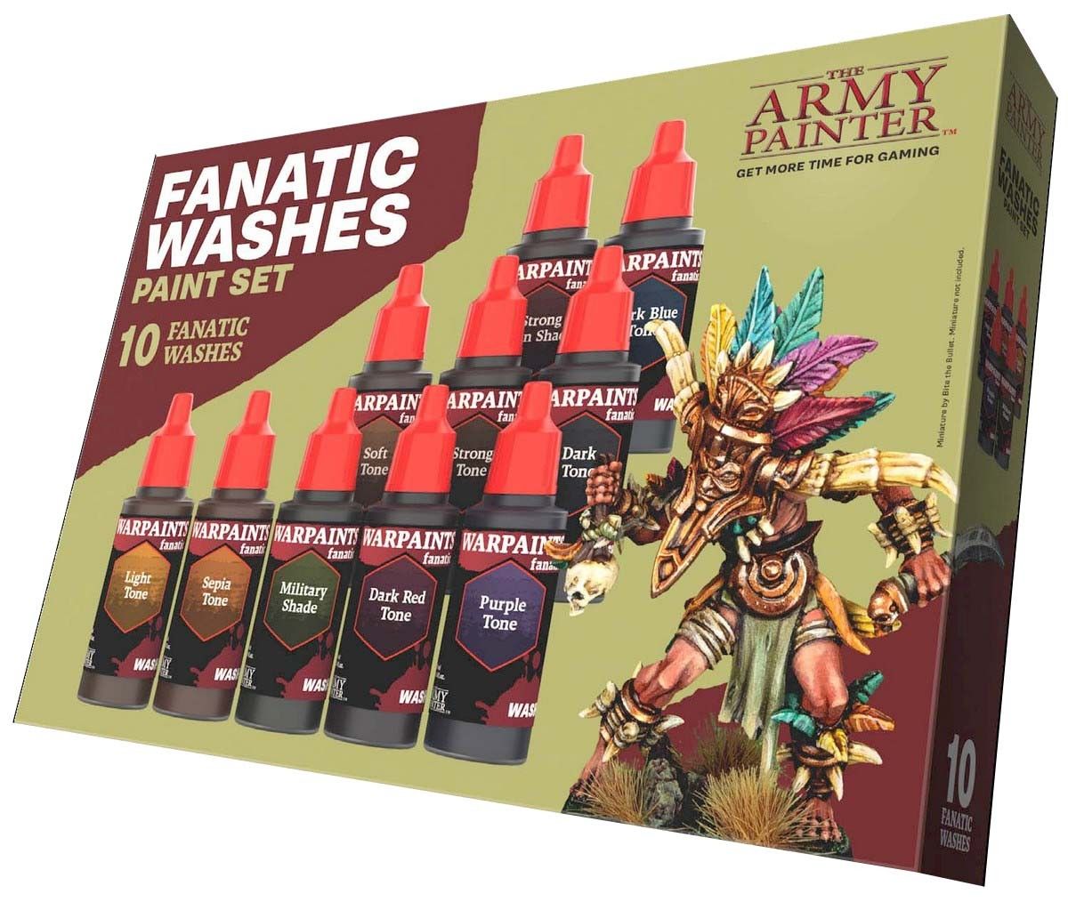 Army Painter Warpaints Fanatic Washes Paint Set