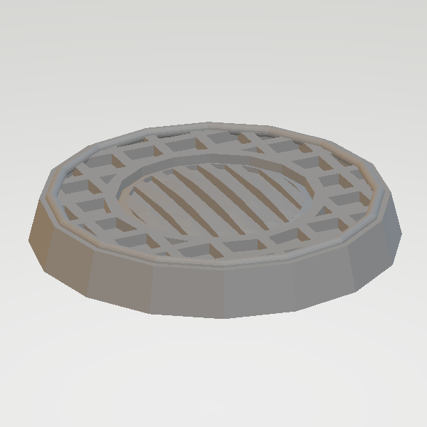 BA0036: 32mm Industrial Floor Vent 1