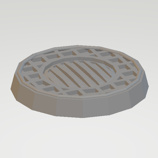 BA0036: 32mm Industrial Floor Vent 1