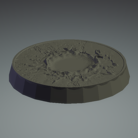 BA0216: 32mm Shell Crater