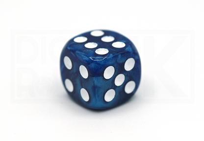 12x16MM Dice Block | Pearl Blue