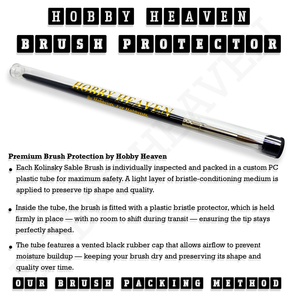 Hobby Heaven Series 4 Singles and Sets — Kolinsky Sable Round