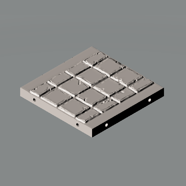 CA0008 - Castle Floor Tile Type 8 (Wall edge tile)