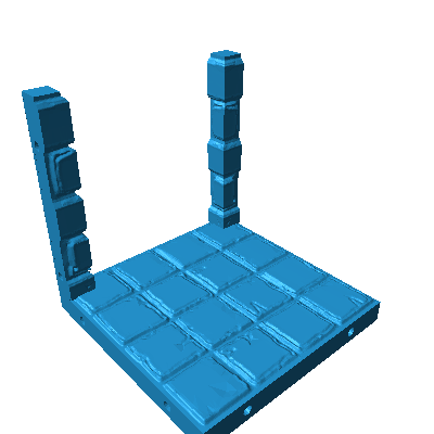 CA0105 - Castle Floor with 2 wall corner edges