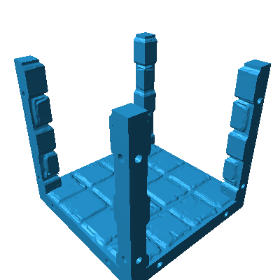 CA0106 - Castle Floor with 4 wall corner edges