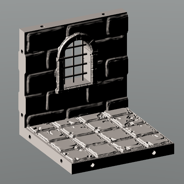 CA0110 - Castle Floor with wall and window