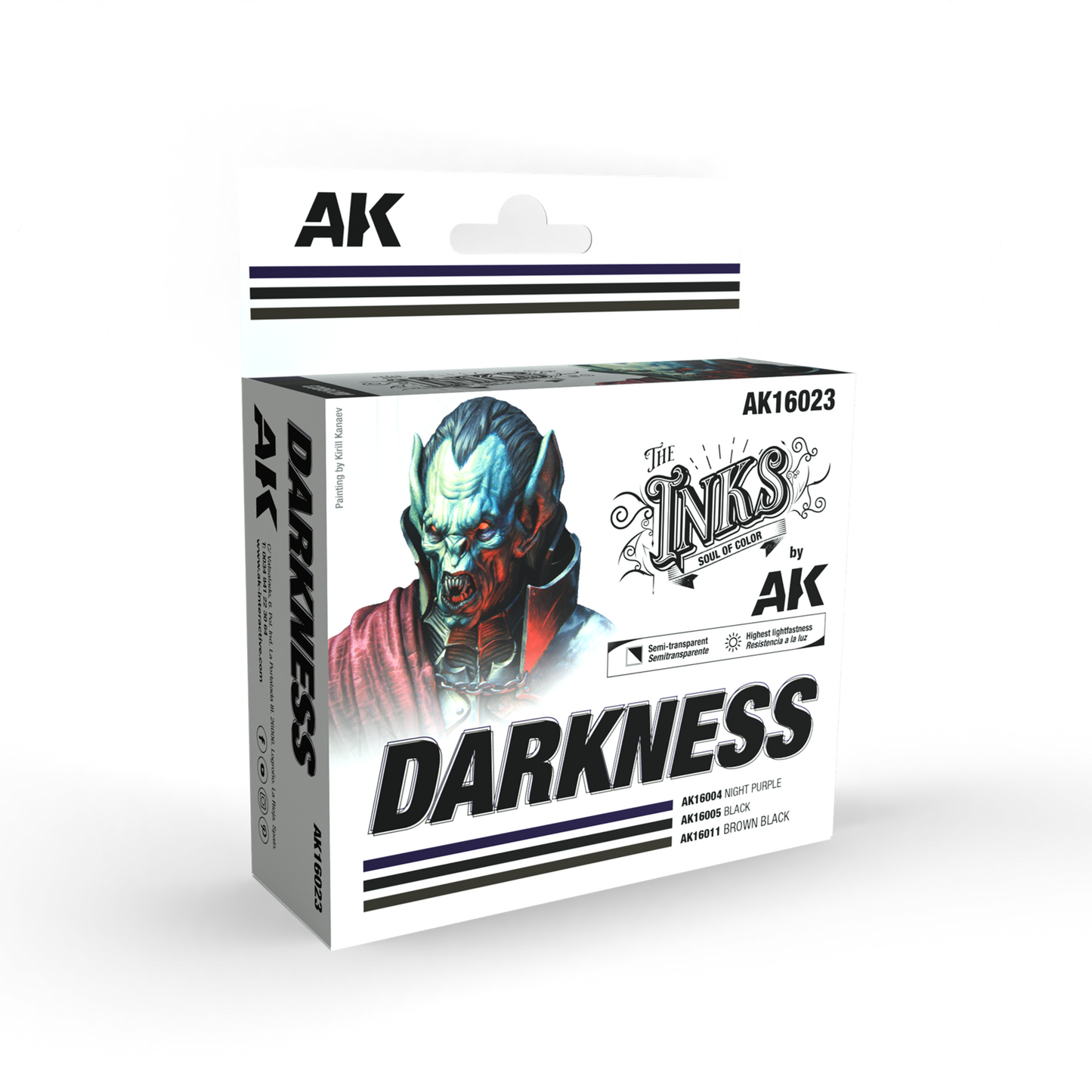 AK Interactive - The Inks - Darkness AK16023