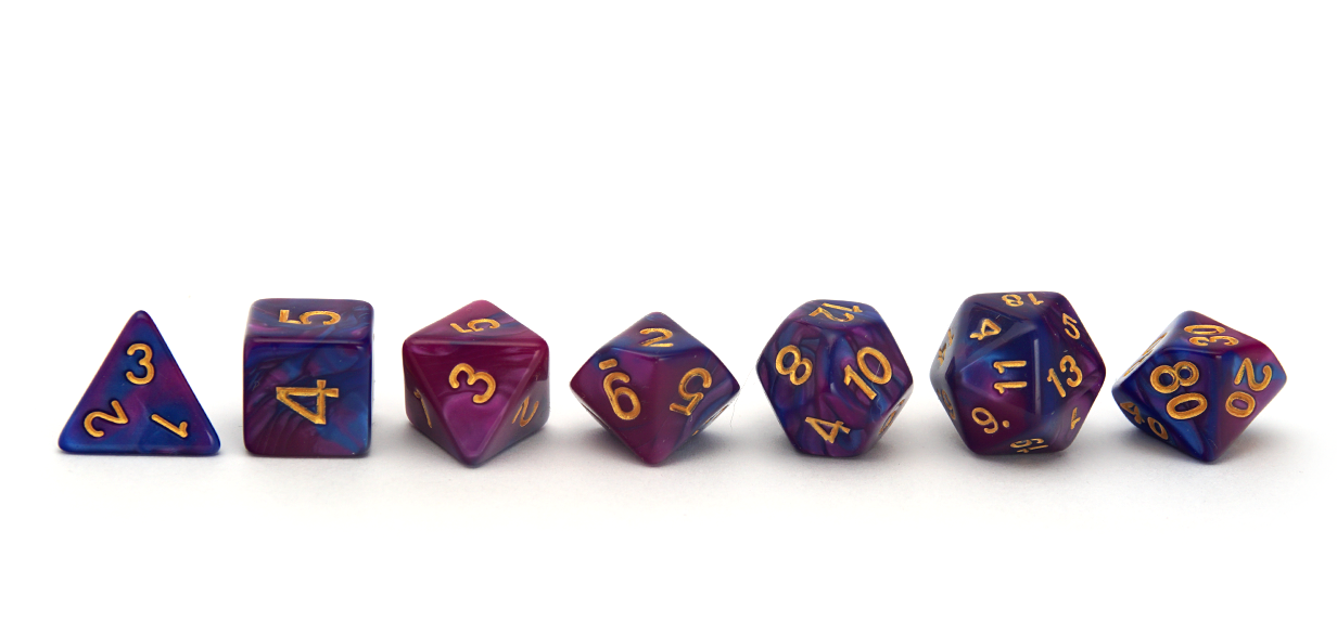 Elemental Dice | Midnight Purple