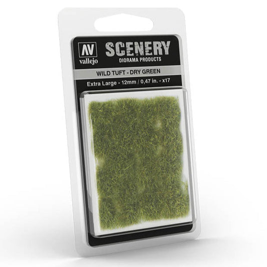 Vallejo Wild Tuft - Dry Green, XL