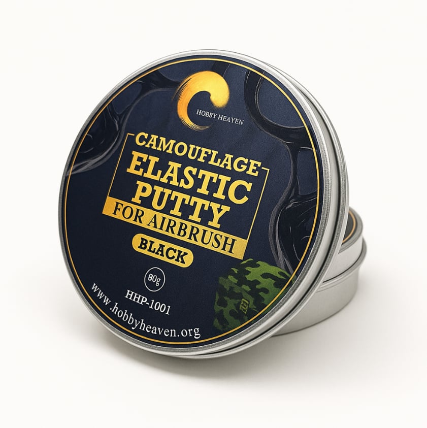 Elastic Masking Putty for Airbrushing – Reusable Camouflage Tool | Hobby Heaven HHP-1001