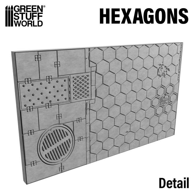 Rolling Pin - Hexagons