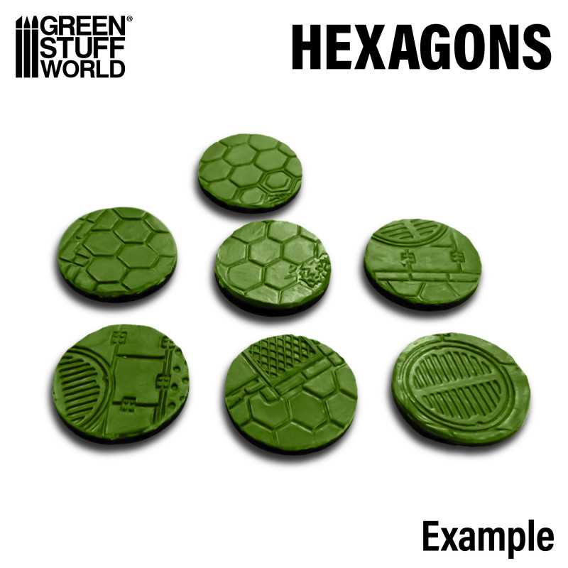 Rolling Pin - Hexagons