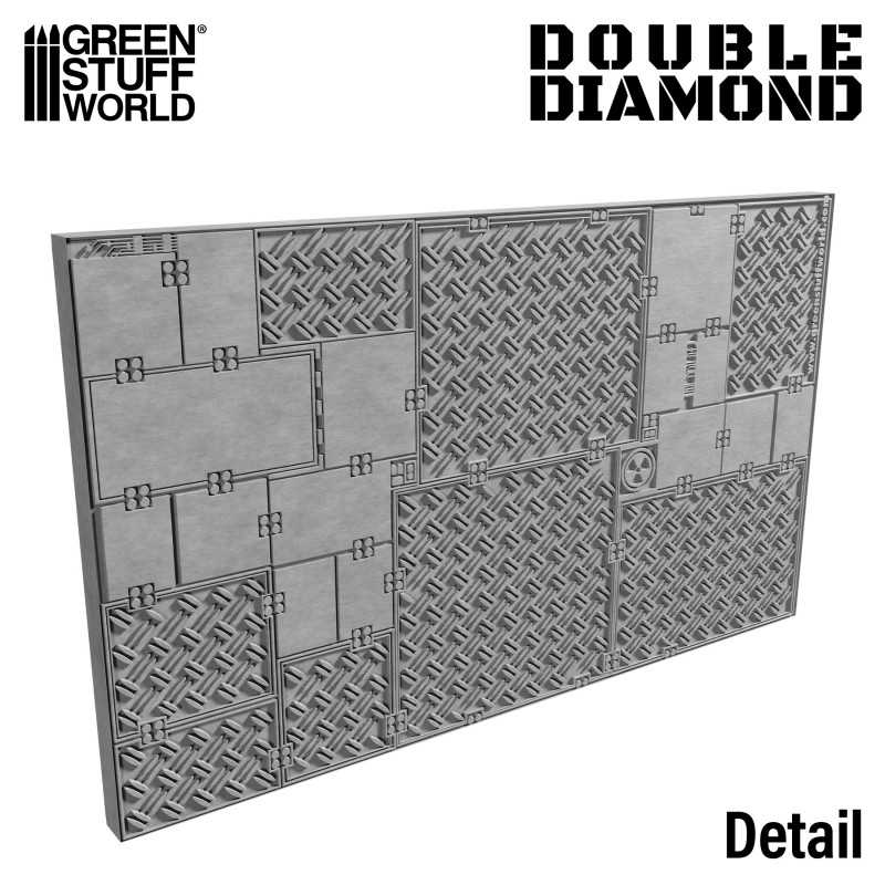 Rolling Pin - Double Diamond