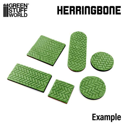 Rolling Pin - Herringbone