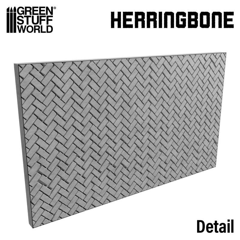 Rolling Pin - Herringbone