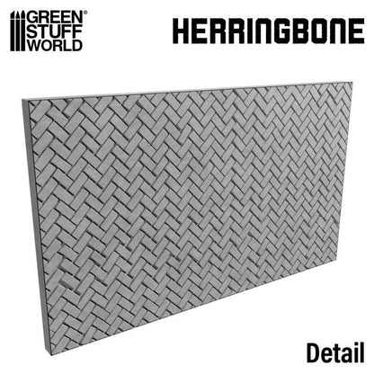 Rolling Pin - Herringbone