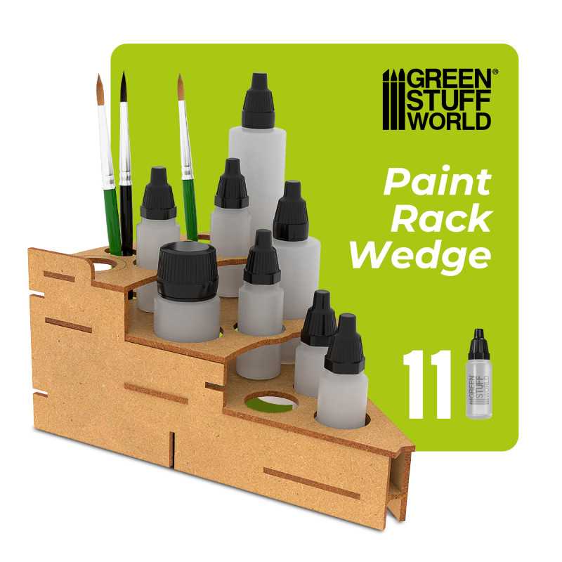 Gsw Paint Rack GSW Modular Paint Rack - Wedge Unit – Moonhopper Games