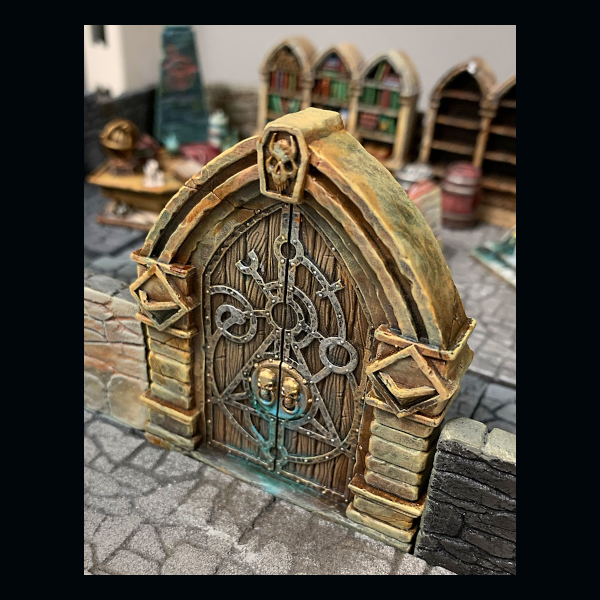 A beautifully cast set piece from Legend Games, suitable for any lair or dungeon. Comes unpainted.