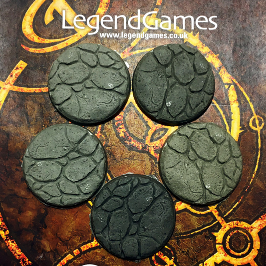 Need more interesting bases for your figures? These finely detailed bases made by Legend Games are intricate and will enhance your models.